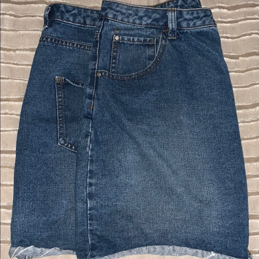 Jean skirt medium wash